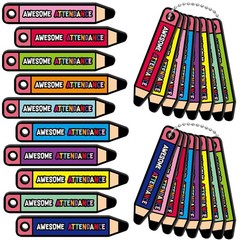 Awesome Attendance Sticks Set w/ Chains Classroom Student Rewards Incentives
