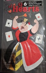 Disney EK Success Dimensional Sticker ~ Queen of Hearts 6pcs NEW