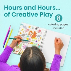 Creative Mermaid Toddler Sticker Book: 300+ Stickers for Imaginative Play