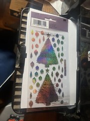 Sticko “ Christmas Tree” Stickers, Includes 50 Stickers, New In Package!
