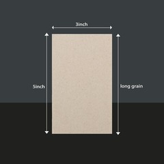 25 Pcs Book Board, Binder Board, Cover Board, Heavy Duty Chipboard for Book B…