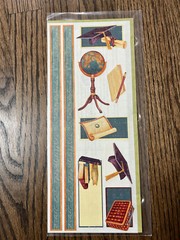 5 Creative Memories Jumbo Great Lengths Stickers Cottage Titles Kids Birthday +
