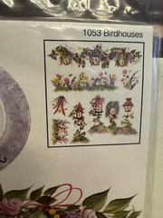 Chartpak Color Scenes Rub On Transfers Sunflowers Sewing Notion Birdhouses LOT