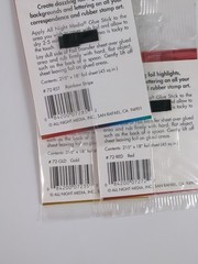 All Night Media Foil Transfer Sheets Lot Of 7 2.5×18 Inch NEW Sealed Multi Color