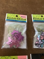 Eyelet Outlet Brads Lot of Animals NEW 6 packs Card Making Scrapbooking