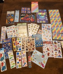 Sticker Lot Sandylion Mrs Grossmans assorted brands and themes Some Vintage