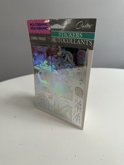 Hologram Holographic Rare Vintage Carlton Stickers 2 Sheets Dinosaur Sticker