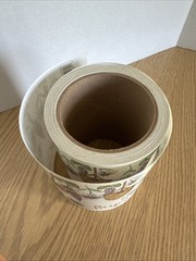 Vintage Jumbo Border Beehive Flower Sticker ROLL by Debra Jordan Bryan Stickers