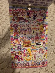 Lisa Frank Sticker Book 5 Sticker Sheets 600 Stickers Bendon New Booklet