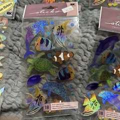 Sticko Classic Stickers Set Of 6 Sea Creatures
