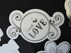 RECOLLECTIONS Foil Accented Die-Cuts – WEDDING – 30 pcs