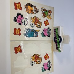 Vintage NOS 1980s Hallmark Ambassador Shirt Tales Stickers