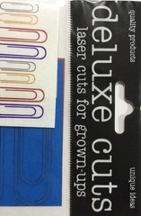 PAPER CLIPS Laser Die-Cuts(8pc)Deluxe Cuts📎Office Supplies📎Secretary📎School📎