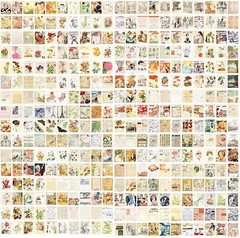 400pcs Junk Journal Vintage Diy Material Paper Journaling Supplies Scrapbooking