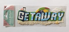 Jolee’s Getaway Travel Beach Vacation Scrapbooking Title Sticker