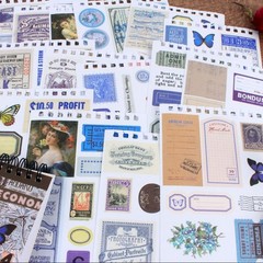 Junk Journal Supplies Precut Washi Stickers Book Stickers Book for1422