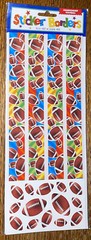 Amscan Sticker Borders Champion Football Ball Repeats Sports Defense Field Goal