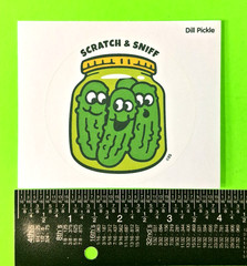Large Jar Of Pickles Scented Everything Smells Sticker