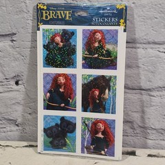 Merida and her Horse Angus from the Disney movie BRAVE – 4 sheets Sealed Package