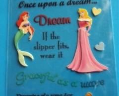 Disney Princess Fairies Stickers Scrapbooking EK Success & Sandy Lion NIP Sealed