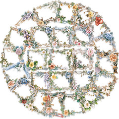 60PCS Transparent Vintage Postmark Stickers for Journaling, Scrapbooking, Crafts