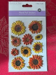 YOU CHOOSE – PUFFY FOIL VINTAGE & FLOWERS 3D STICKERS – RARE – FREE SHIPPING