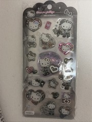 Hello Kitty Leopard Sticker & Binder Set 5pcs Sanrio Japan NEW