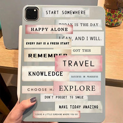 50PCS Boho Word Stickers for Journaling, Vintage Motivational Quote Stickers for