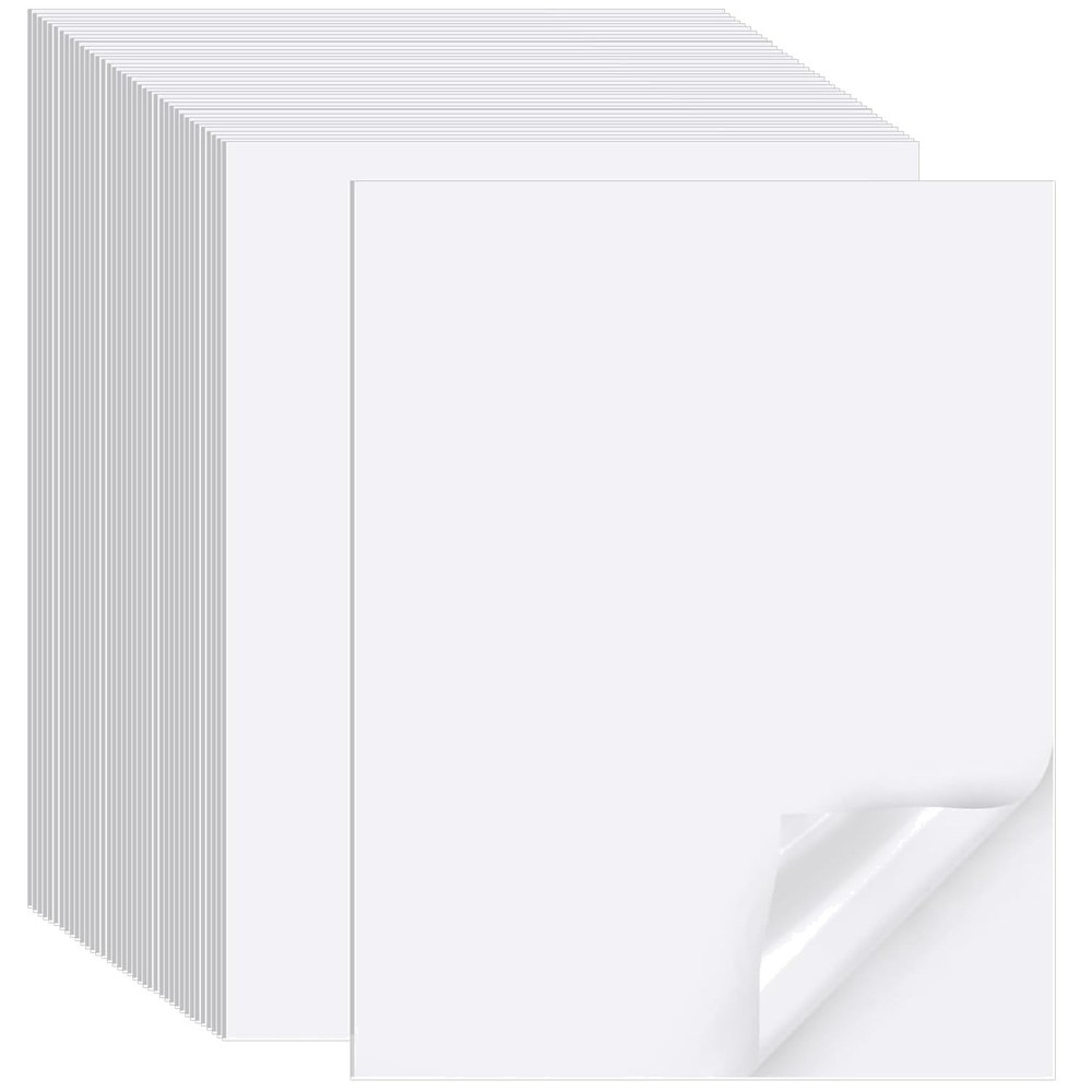 Matte Full Sheet Labels 8.5″x11″ Printer Paper – 300 Sheets