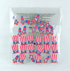 MIXED LOT: SCRAPBOOKING STICKERS & CRAFT ITEMS