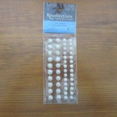 Recollections Pearl & Rhinestone Bling Stickers Scrapbook Card Making 20 Strips!