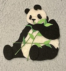 Jolee’s Boutique Brand New Package Panda Dimentionsal Sticker Scrapbooking