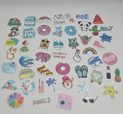 Cute Animals & Insects Sticker Lot – Multicolor Assorted Scrapbooking Designs