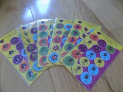 PURPLE LADYBUG Scratch and Sniff Stickers for Kids Cool Teacher Lot
