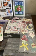 Lot Of Scrapbooking Items, Jolee’s And Others, Stickers Lot, See Photos