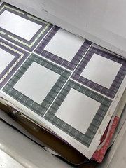 Scrapbooking Paper, Journal Paper, mixed sizes 12.5lbs Bulk Lot Mostly Mystery