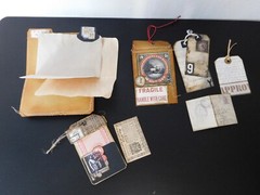 Junk Journal Add On OOAK File Envelope Note Pad Ephemera Tags Choice Of Set
