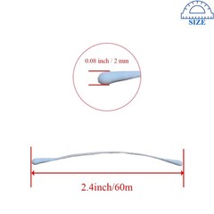 HAHIYO 700Pcs 2mm Light Blue 2mm-Matte Blue-700Pcs, Matte
