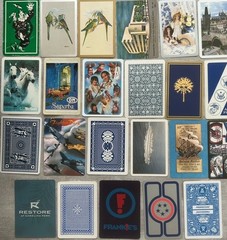 Mixed Lot Of 60 Single Swap Playing Cards Majority Vintage Craft Collecting
