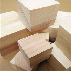 10Pcs Beige Pine Wood Pieces Smooth Surface for DIY Craft and Rustic Home Decor