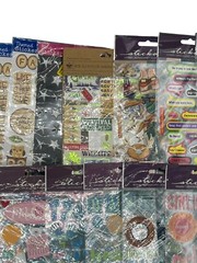 Huge Lot Stickers Kit Set Planner Craft Scrapbook Variety Of Themes