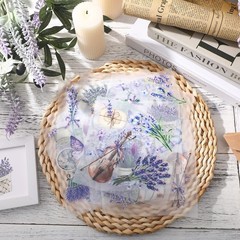 Noveread 20 Sheets Lavender Rub on 5.91 inches x inches, purple