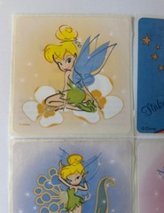 7 Disney Fairy Tinker Bell 2.5 x 2.5 Stickers – Rare from early 2000’s
