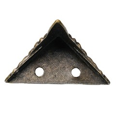 Home Corner Protector Box Decorative Zinc Alloy 42x30mm Antique Bronze