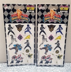 LOT of 7 PACKS MIGHTY MORPHIN POWER RANGERS STICKERS Sealed NOS