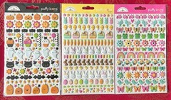 UPDATED BEAUTIFUL YOU CHOOSE Rare & Collectable Doodlebug Puffy Icon 3D Stickers
