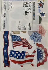 Creative Memories Designer Stickers ~ CLASSIC PATRIOTIC- NIP