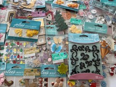 LOT #326 – 150 JOLEE’S 3D STICKERS & EMBELLISHMENTS – SOME RARE ONLY JOLEE’S