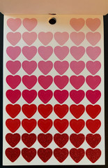 RECOLLECTIONS VALENTINE’S DAY STICKER BOOK 302 PC STICKERS 12 SHEETS ROMANCE