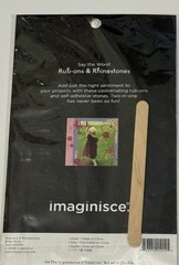 Imaginisce Say the Word Rub-Ons & Rhinestones – Baby Mine
